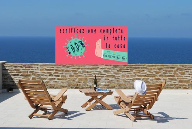 شقة Sardinia Re - Casa Stella Del Mar كاستيلساردو المظهر الخارجي الصورة